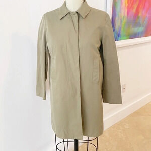Chaiken & Capone Khaki Lightweight Trench Coat 4